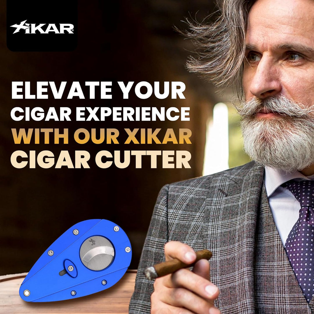 Xikar Cutter Xi1 Metall Blau (100BL), Blau