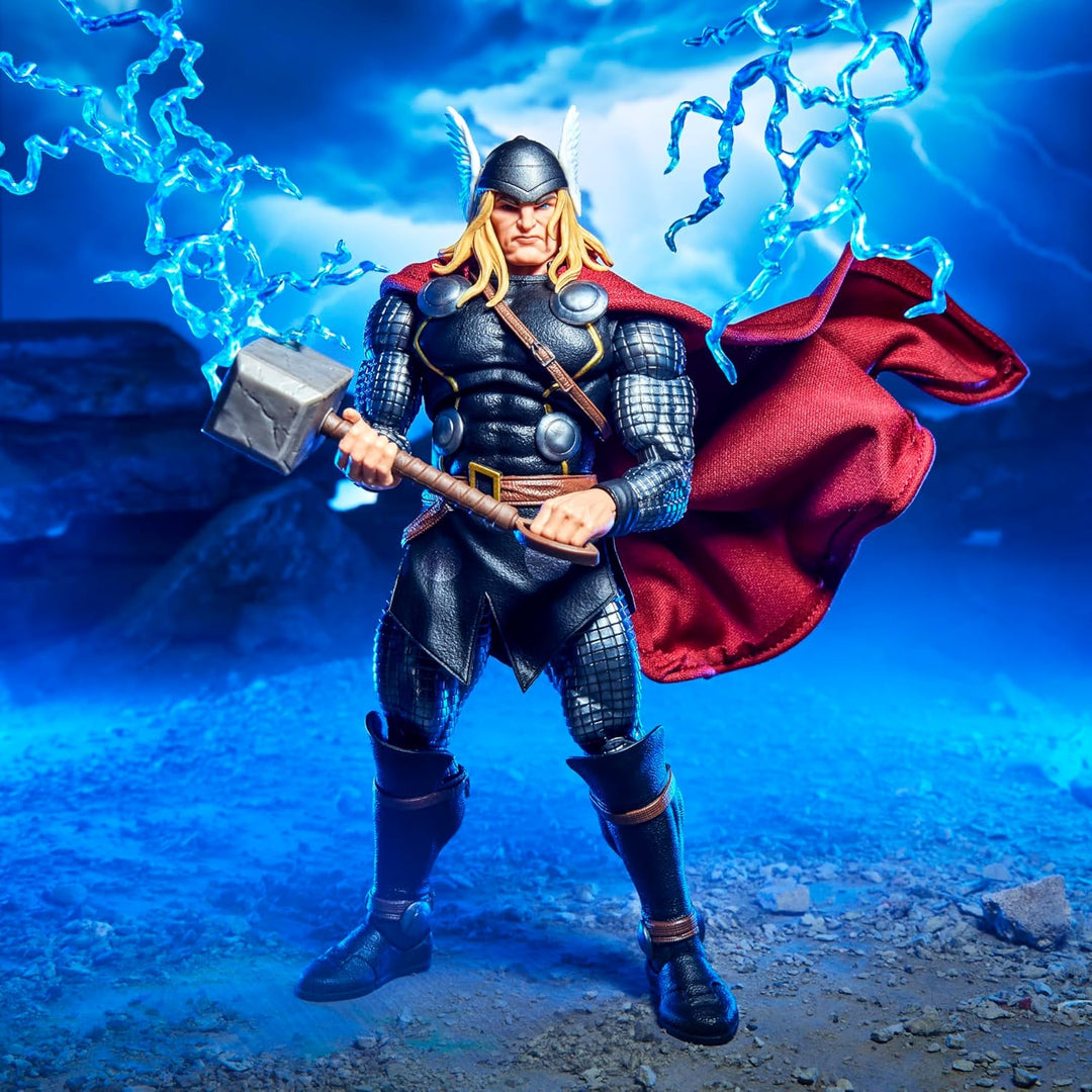 Marvel Legends Maximum Series Thor, Deluxe Action-Figur (15 cm) zum Sammeln zu den Thor Comics; bewe