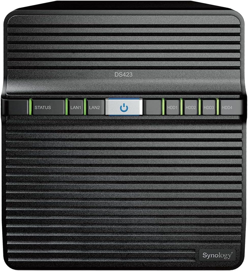 Synology DiskStation DS423 Netzwerkspeicherlaufwerk, Schwarz