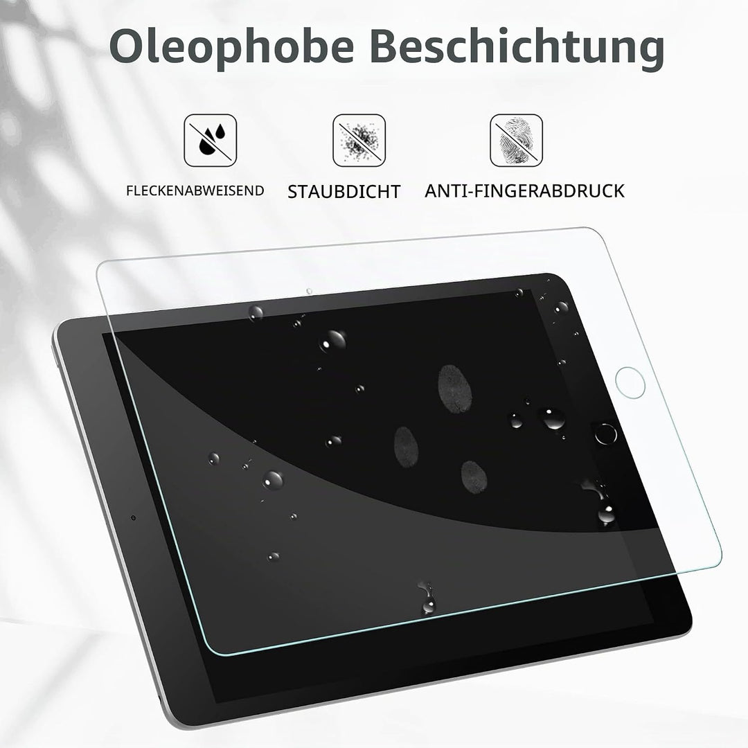 EasyAcc Tastatur Hülle Kompatibel mitiPad 10.2 Zoll (9/8/7 Generation-2021/2020/2019) mit Schutzfoli