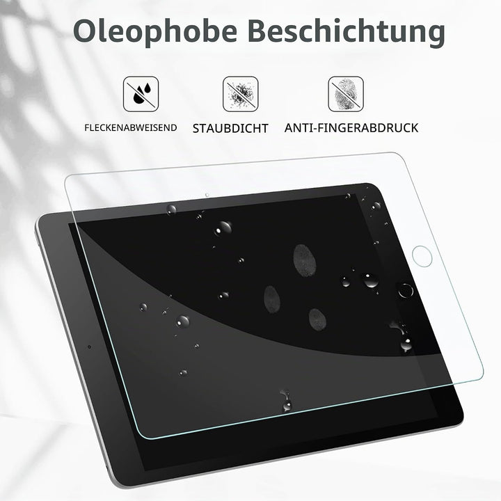 EasyAcc Tastatur Hülle Kompatibel mitiPad 10.2 Zoll (9/8/7 Generation-2021/2020/2019) mit Schutzfoli