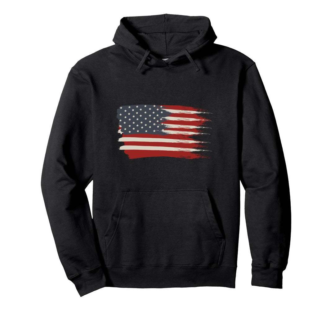 USA Flagge Vintage Fahne Amerika Geschenk Pullover Hoodie