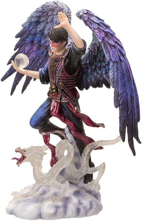 Pacific Giftware Magier Figur Element Luft - Elemental Magic by Anne Stokes | Engel Sammelfigur Zaub