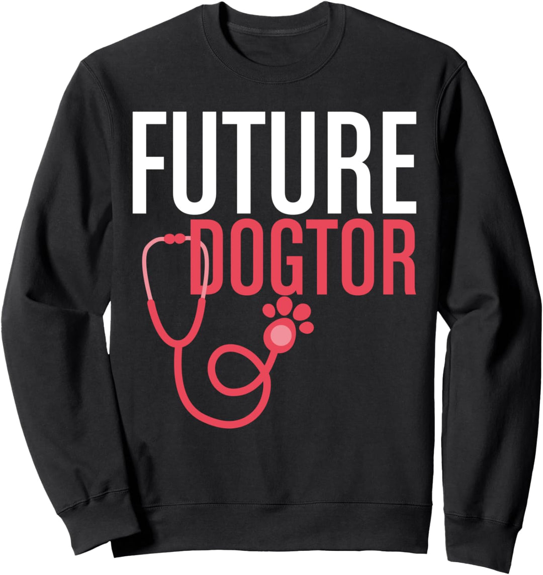 Veterinär-Zukunft Dogtor Veterinär-Schulgeschenk Sweatshirt