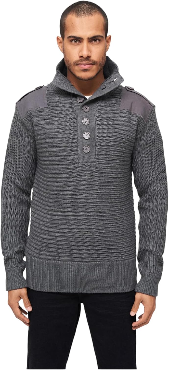 Brandit Herren Alpine Pullover, Anthrazit