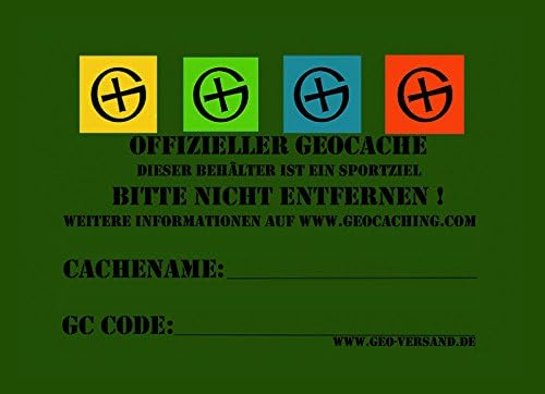 41 Teile Geocaching Behälter Paket Set Lock&Lock- Micnos Logbücher Petling Dose Nano