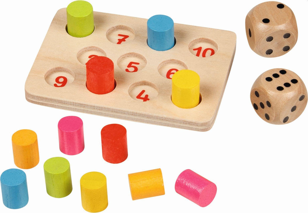 goki 56774 - Mini Würfelspiel Shut the Box