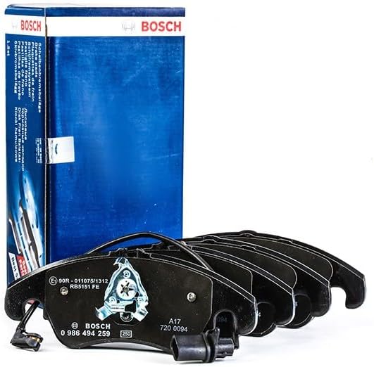 Bosch BP1131 Bremsbeläge - Vorderachse - ECE-R90 Zertifizierung - vier Bremsbeläge pro Set