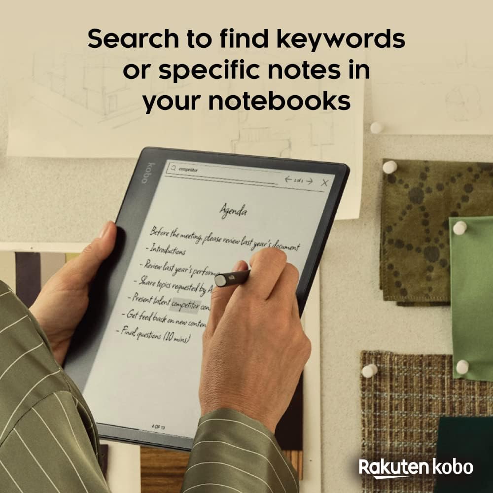 Kobo Elipsa 2E | eReader | 10.3” Glare-Free Touchscreen with ComfortLight PRO | Includes Kobo Stylus