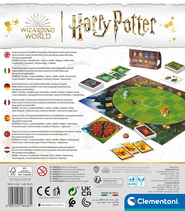 CLEMENTONI Harry Potter - Quidditch Clash - Jeu de société