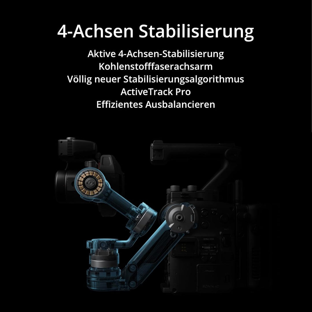 DJI Ronin 4D-8K Vollformat-Kinokamera mit 4-Achsen-Stabilisierung, 8K/75fps, LiDAR-Fokus und Funkübe