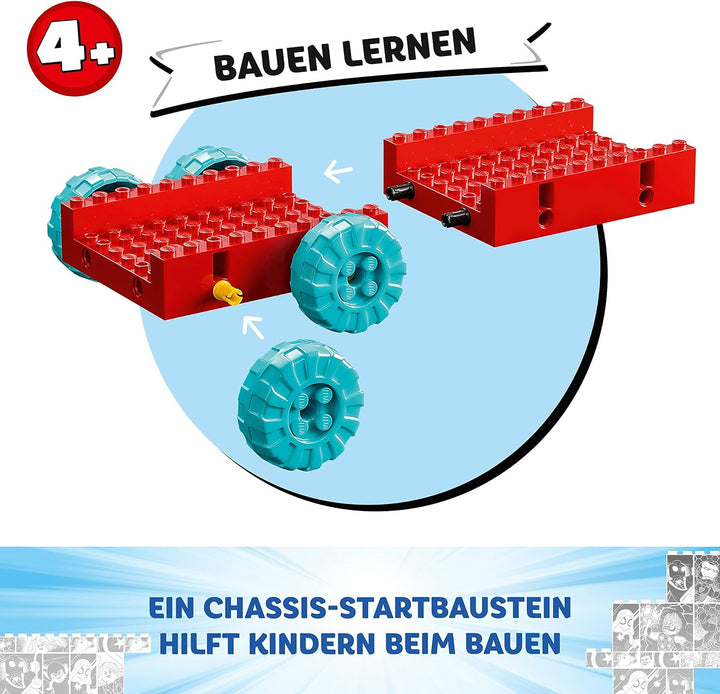 LEGO 10791 Marvel Spideys Team-Truck, Spielzeug für Kinder ab 4 Jahren mit Miles Morales und Black P