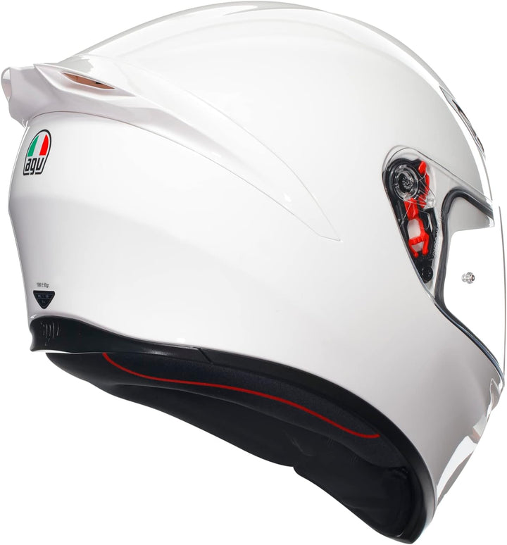 AGV - K1 S E2206 Motorrad Helm, Herren ECE Vollvisier Motorradhelm, Racing Style mit Aerodynamischem