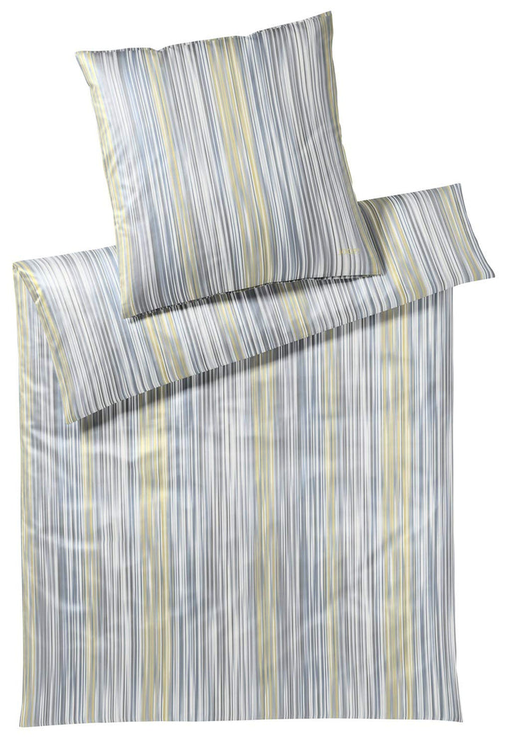 Joop! Bettwäsche Pinstripe lemon 1 Bettbezug 200 x 200 cm + 2 Kissenbezüge 80 x 80 cm 1 Bettbezug 20