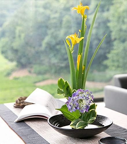WANDIC Blumenarrangement Supplies Kreisförmige Blumen Frosch, Innen- und Aussenblumen Arrangement Ku