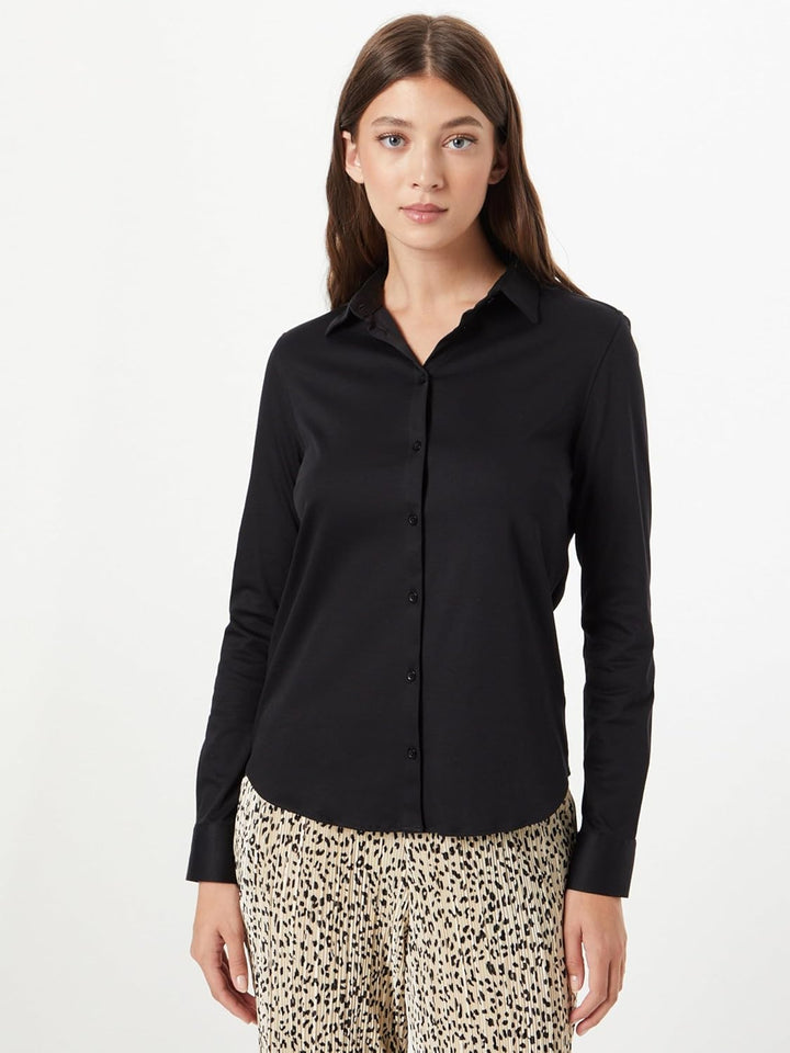 MOS MOSH Damen Bluse Tina S Schwarz, S Schwarz
