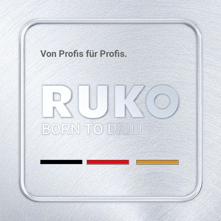 Ruko Terrax Kernbohrer Satz Weldon 12-22 mm30 mm Schnittife, 108820"