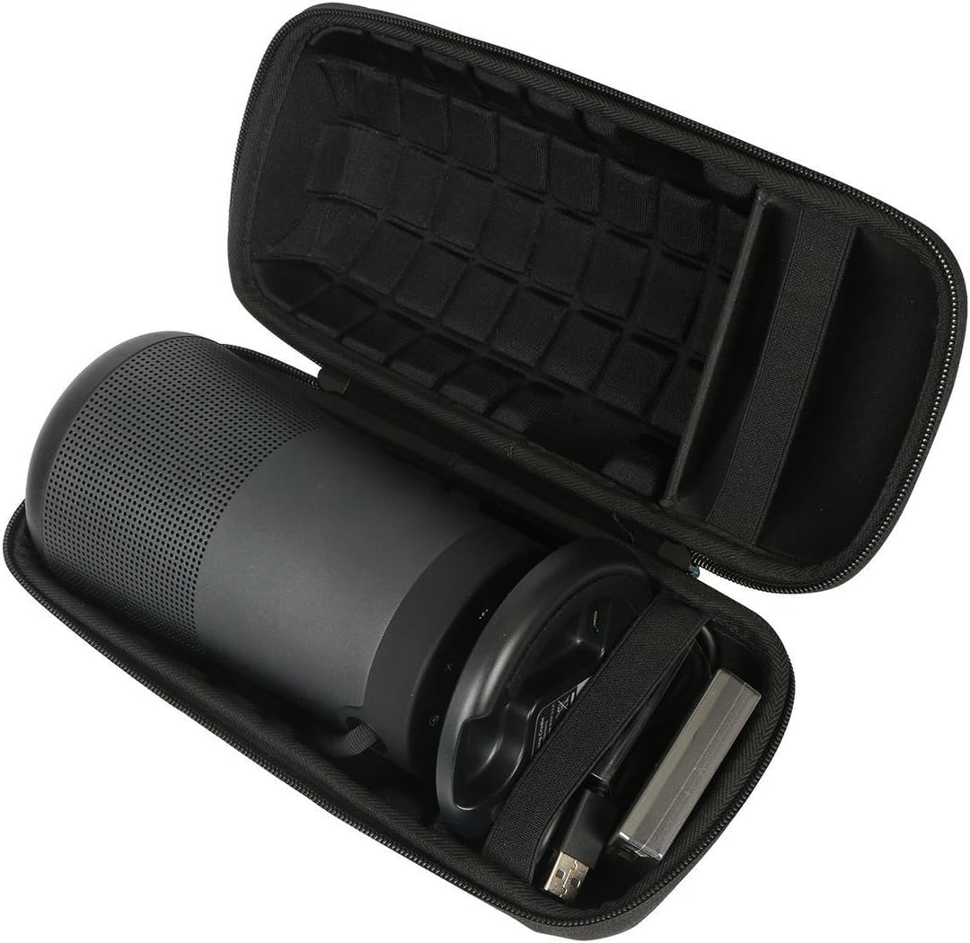 Khanka Hart Tasche Schutzhülle für Bose SoundLink Revolve+ Plus Bluetooth Speaker Tragbarer Lautspre