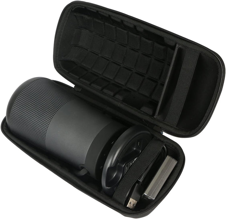 Khanka Hart Tasche Schutzhülle für Bose SoundLink Revolve+ Plus Bluetooth Speaker Tragbarer Lautspre