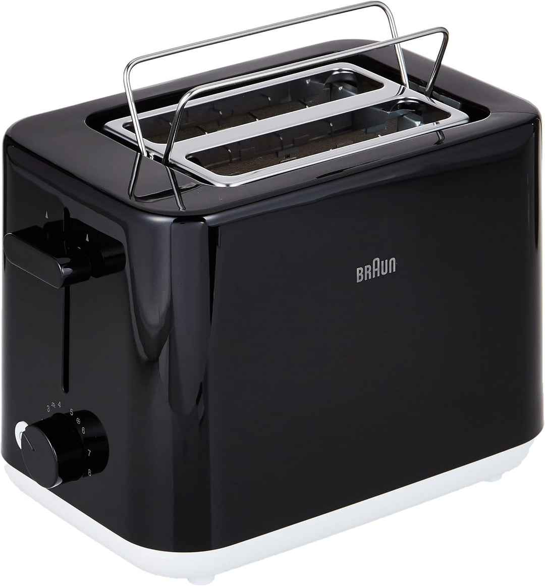 Braun Household Breakfast1 Double Slot Toaster with 8 Toast Settings and Defrost Function, 900 W, HT