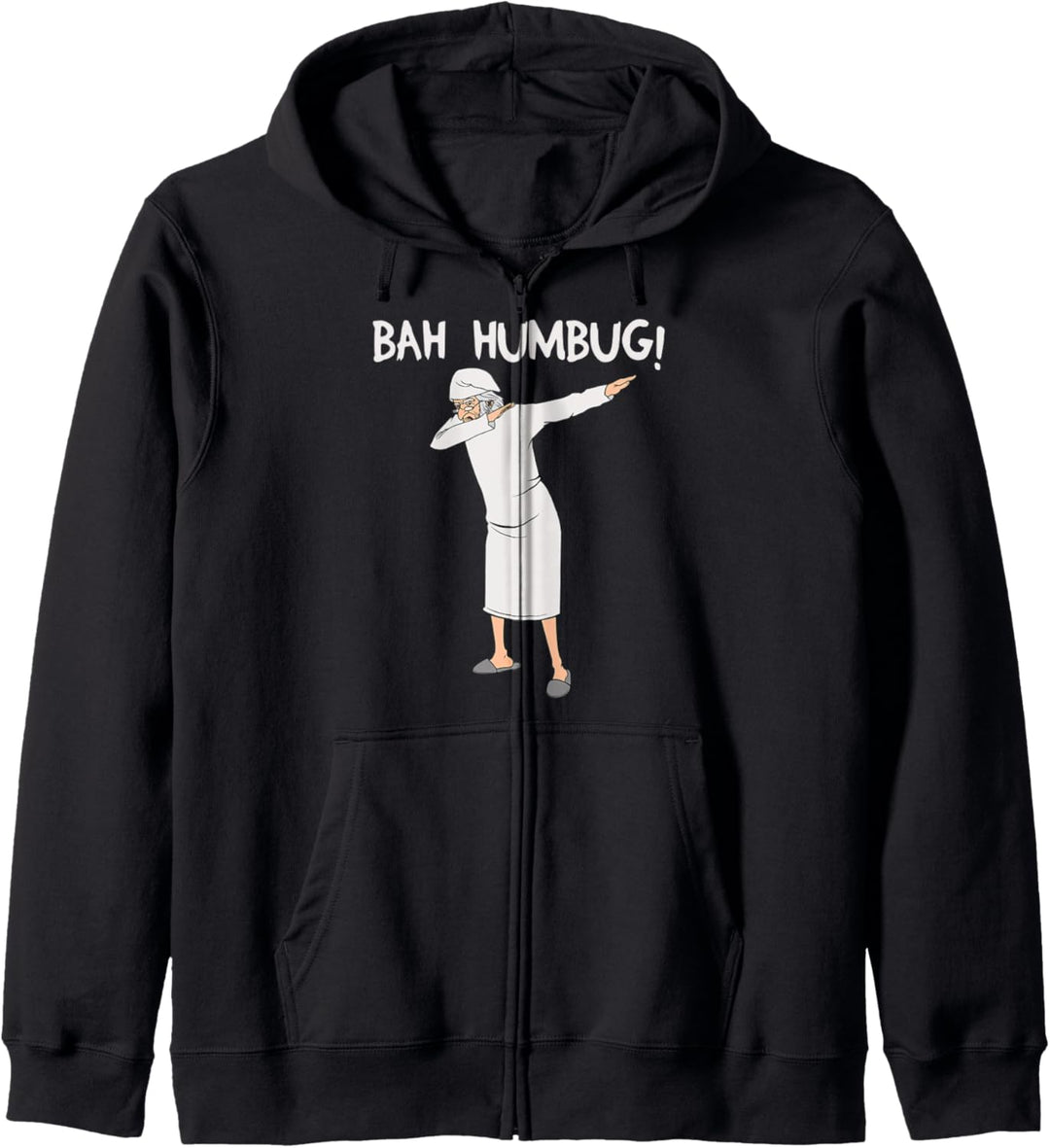 Bah Humbug Scrooge Weihnachtsgeschichte Carol Bah Humbug Kapuzenjacke