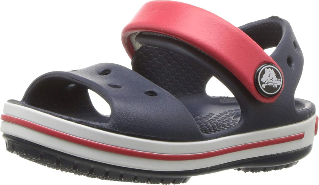 Baya Lined Fuzz-Strap Clog 19 EU Crocs Crocband Sandal Kids Unisex Kinder Sandalen, 19 EU Crocs Croc