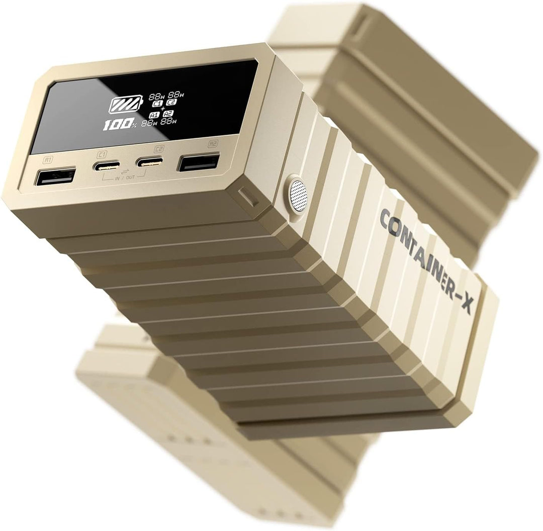 imuto Powerbank USB C 𝟏𝟎𝟎𝐖, 26800mah Power Bank Schnellladefunktion PD3.0, QC3.0 Externer Handy-Akku