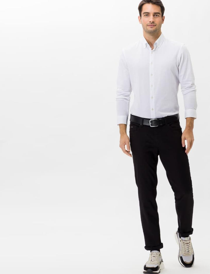 BRAX Herren Style Cadiz Masterpiece Five-Pocket Jeans 35W / 30L 1 Perma Black Nos, 35W / 30L 1 Perma
