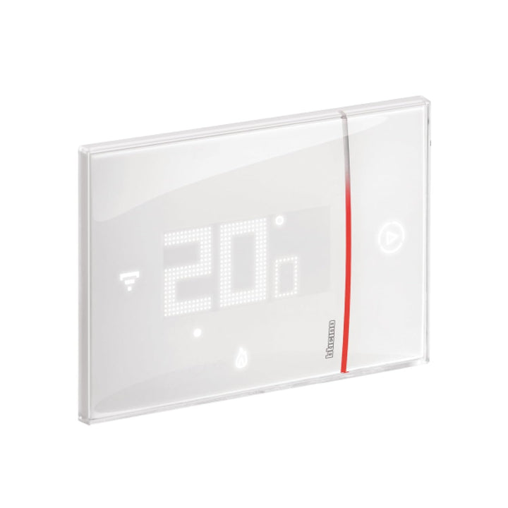Bticino Vernetztes Thermostat, WLAN-Schnittstelle, Booster-Funktion, programmierbare Temperatursteue