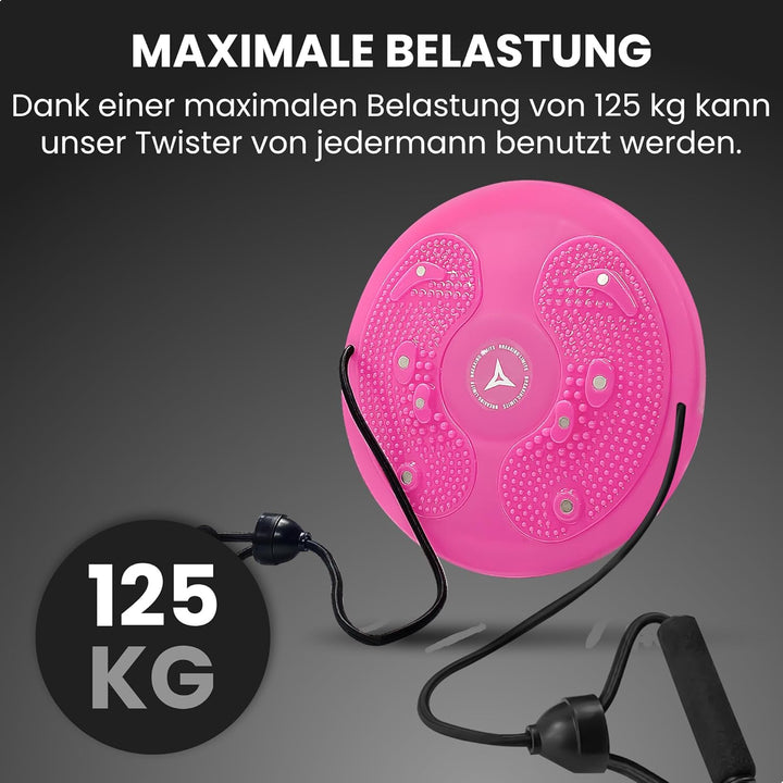 Breaking Limits Taillentwister - Twist Waist Disc Board - Drehscheibe, Balanceboard für Bauch, Beine