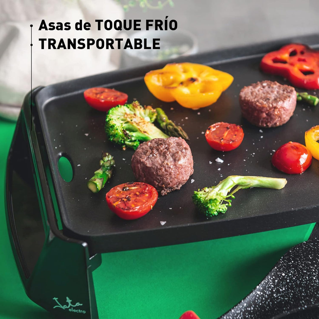 Jata Gr195 Elektrischer Tischgrill, Antihaftbeschichtung, 2.200 W,