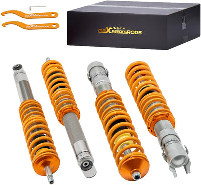 maXpeedingrods Gewindefahrwerk für Golf 2/3 Stossdämpfe Strebe Coilover Kit
