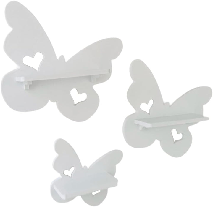 3er Schmetterlings-Set Weiss passend/Kompatibel für die Toniebox Toniefiguren