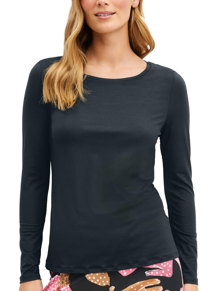 CALIDA Favourites Shirt, 3/4-Arm Damen | Rundhals, temperaturausgleichend, atmungaktiv, leichte&amp;fein