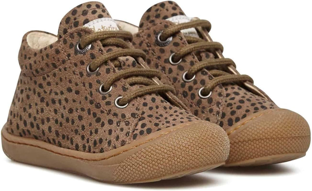 Naturino Lauflernschuhe aus Nappaleder 17 EU Braun, 17 EU Braun
