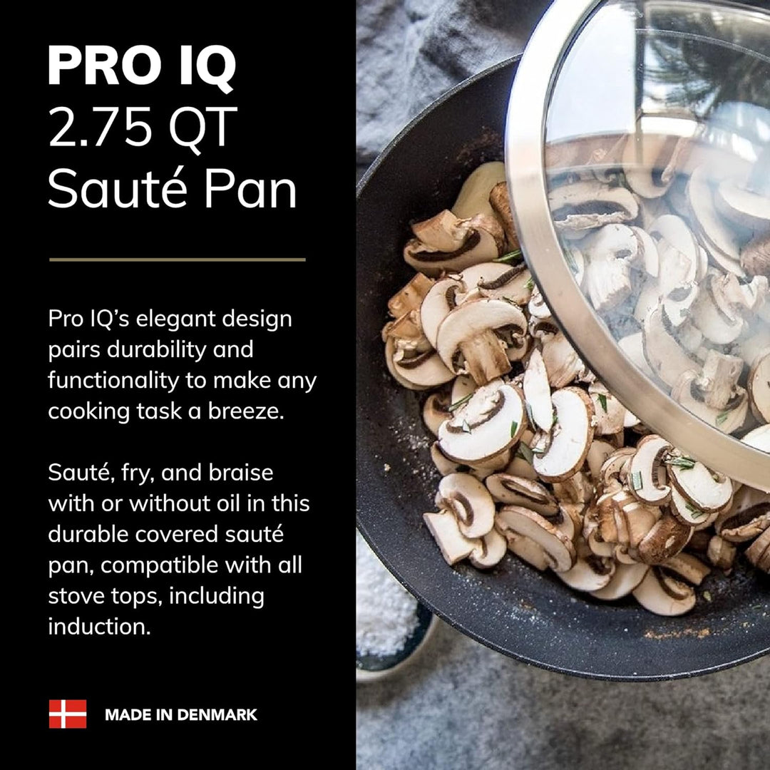 Scanpan 68102600 Schmorpfanne mit Deckel - Pro IQ, 26 cm