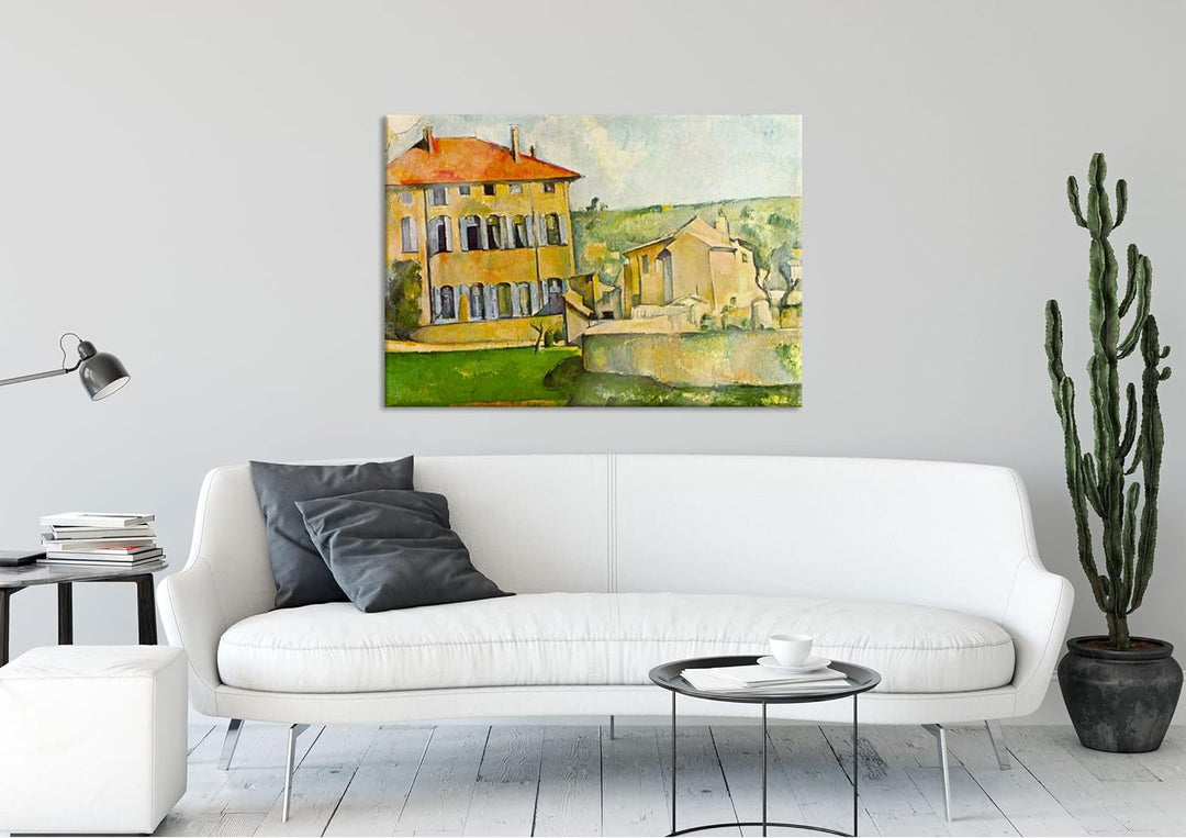 Pixxprint Glasbild | Wandbild aus Echtglas | Franz Marc - Fuchs | 60x40 cm | inkl. Aufhängung und Ab