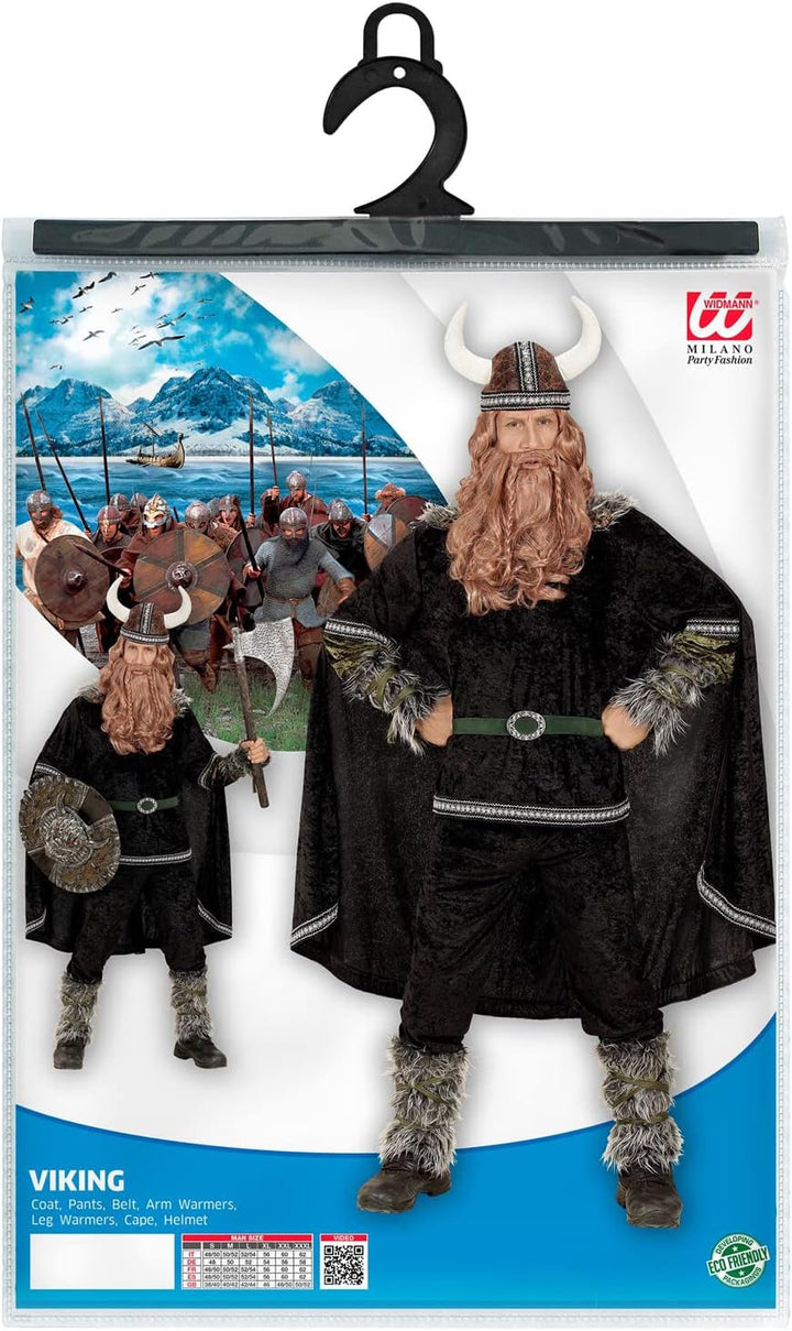 WIDMANN MILANO PARTY FASHION W Kostüm Wikinger, Gallier, Krieger, Faschingskostüme XL, XL