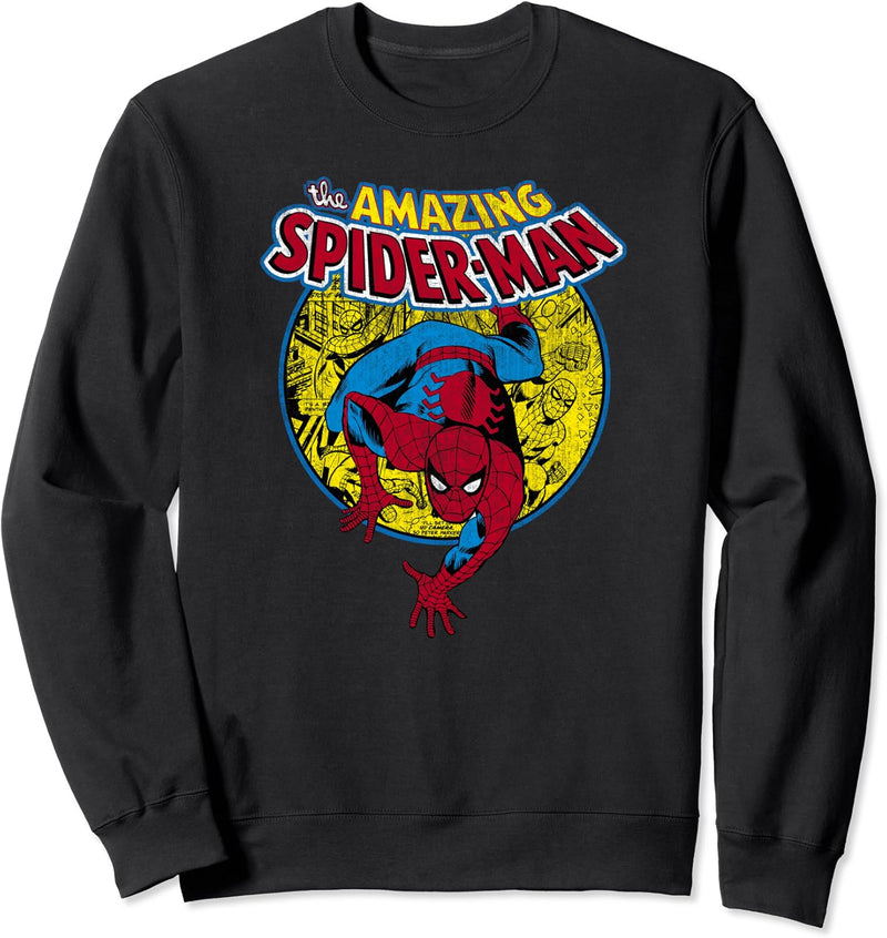 Marvel Spider-Man Comic Crawler Sweatshirt
