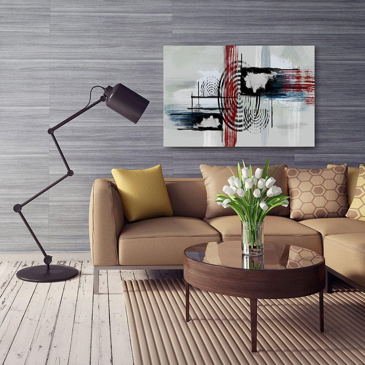 Feeby, Leinwandbild, Bilder, Wand Bild, Wandbilder, Kunstdruck 50x70cm, ABSTRAKTION, MAKRO, RECHTECK