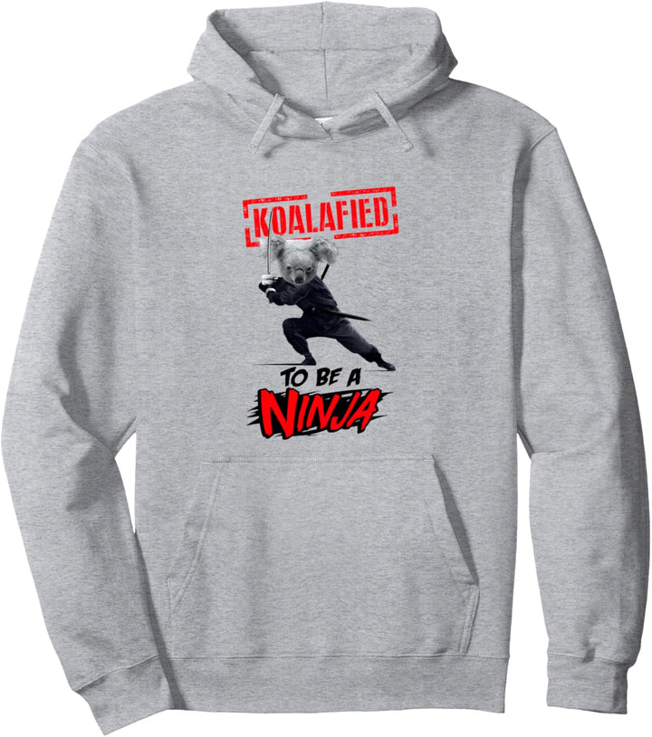 Koala-Ninja Pullover Hoodie