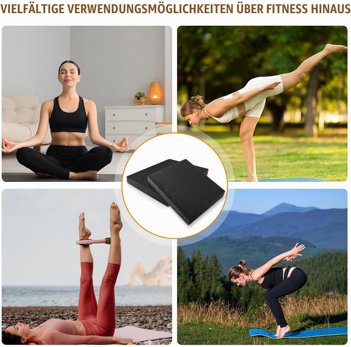 DAJAVE 2 Stück Balance Pad für Erwachsene und Pferde - Gleichgewichtskissen/Wackelkissen, Balance Pa