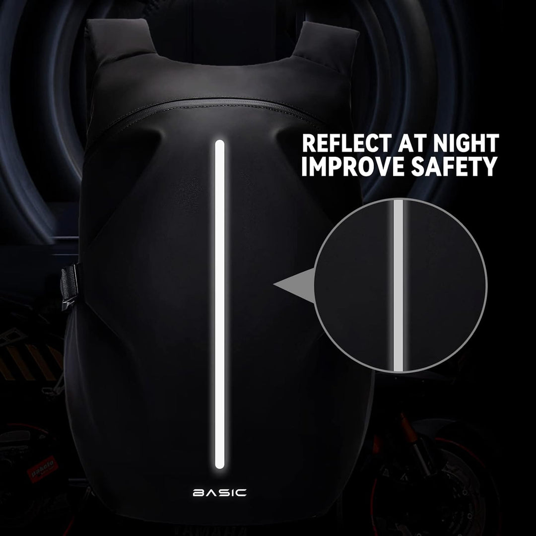Motorradrucksäcke für Herren, wasserdichter Helmrucksack, Motorradzubehör, Laptoptaschen, Reiserucks