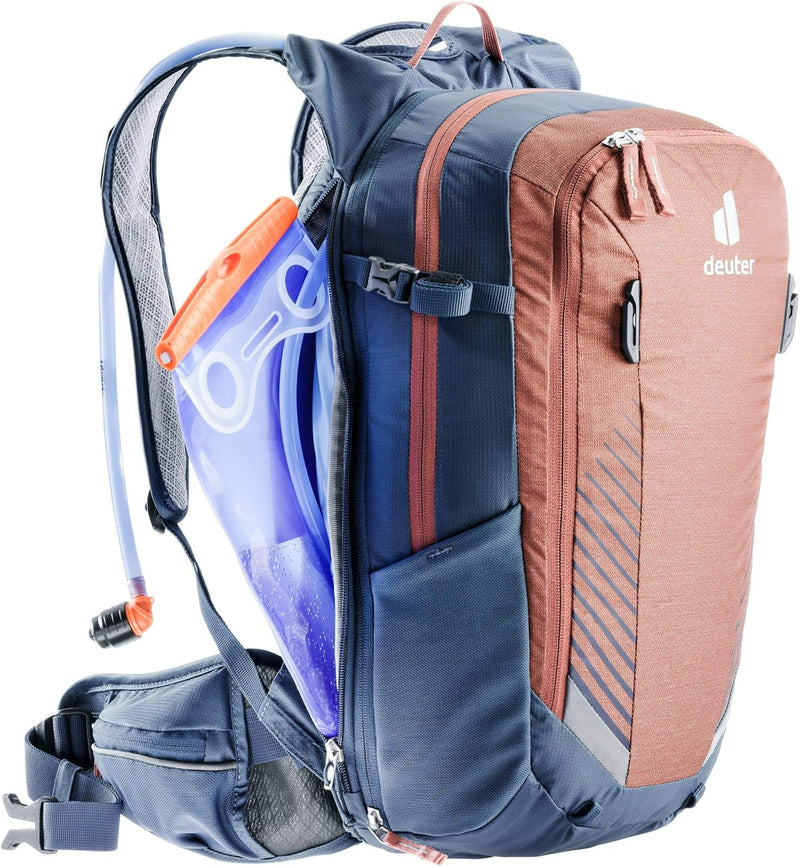 deuter Compact EXP 14 Fahrradrucksack Redwood-marine, Redwood-marine