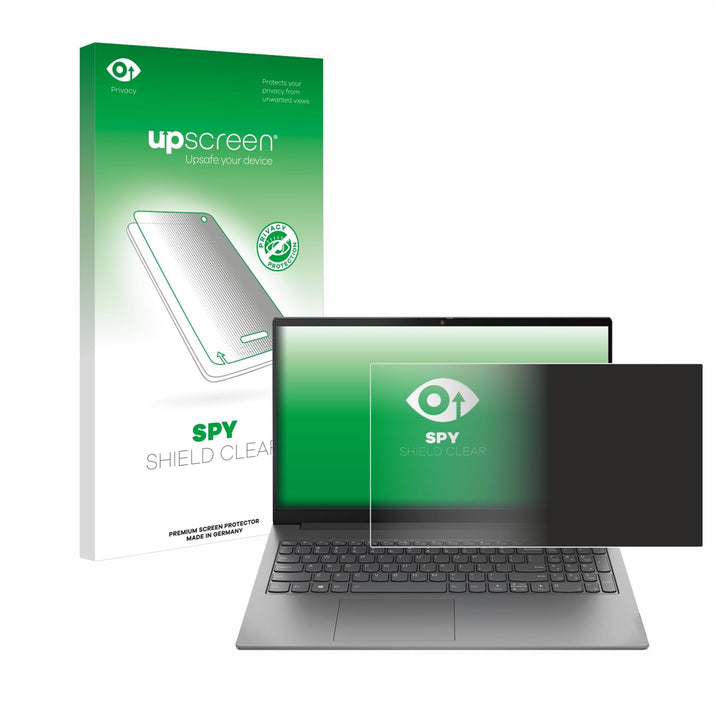 upscreen Anti-Spy Blickschutzfolie für Lenovo ThinkBook 15 Gen 4 Made in Germany, Privacy Screen Dis