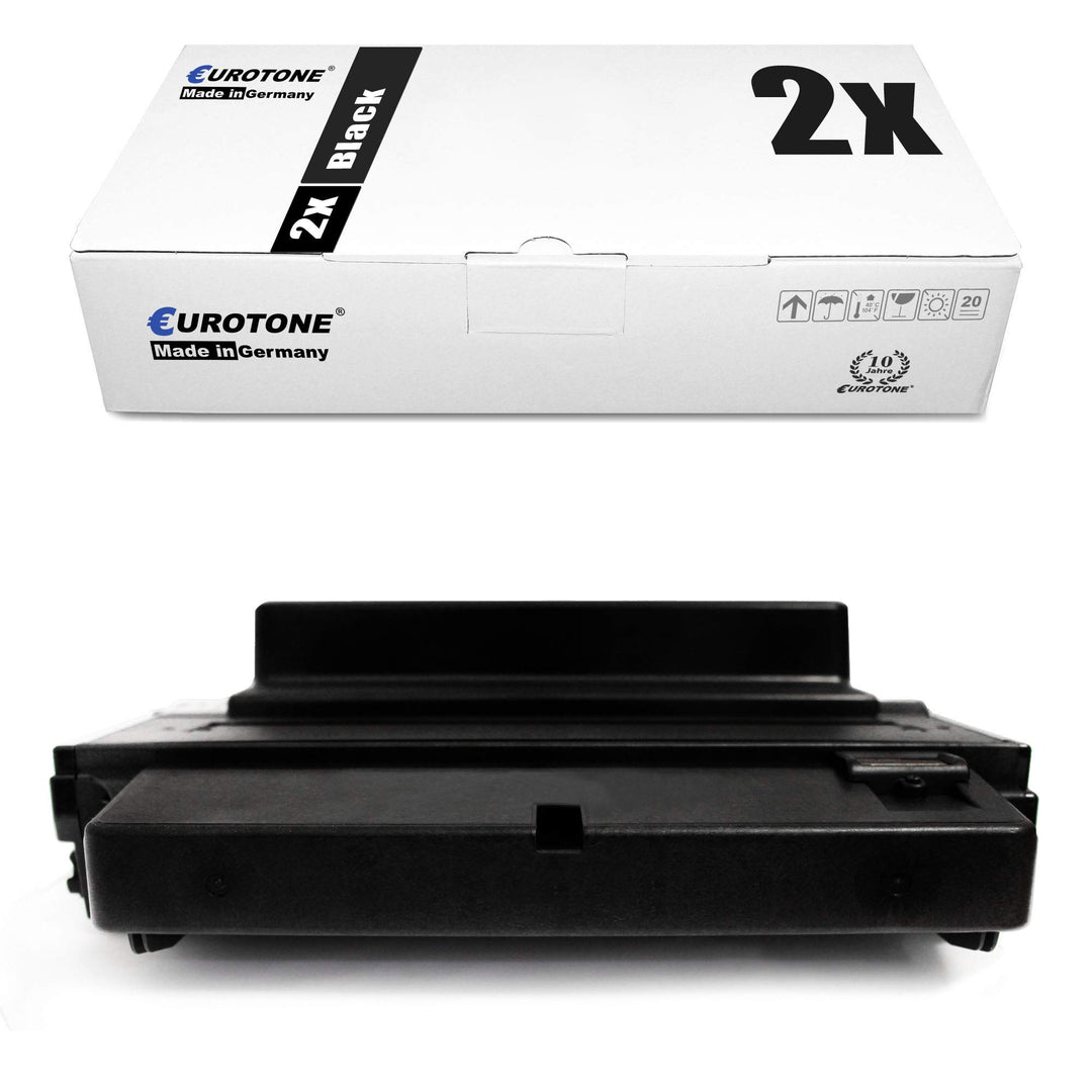 2X Müller Printware Toner für Samsung ML 3470 3471 3475 D ND N ersetzt ML-D3470B 2x Black, 2x Black