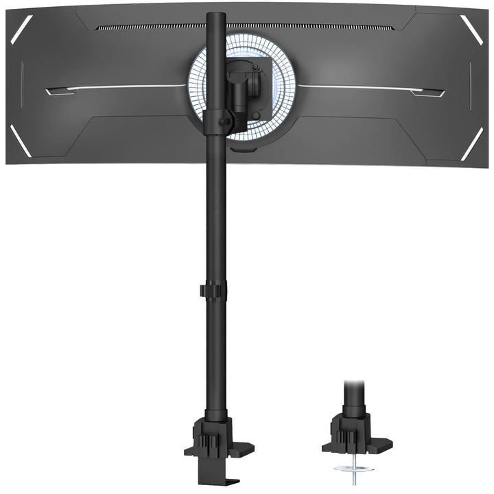 Monitor Halterung 1 Monitor 24-57 Zoll - Extra Hoch Höhenverstellbar Bildschirmhalterung, Monitor St