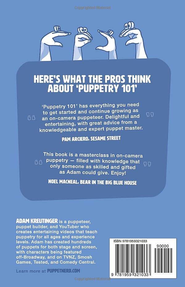 Puppetry 101: Creating Film and Television Style Puppetry, Taschenbuch