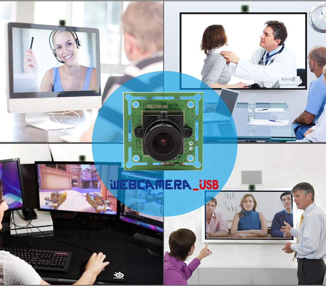 G 60fps USB Kameramodul 0.3mp Webcam modul Weitwinkel VGA Webkamera,480P 3,6mm Objektiv USB mit Kame