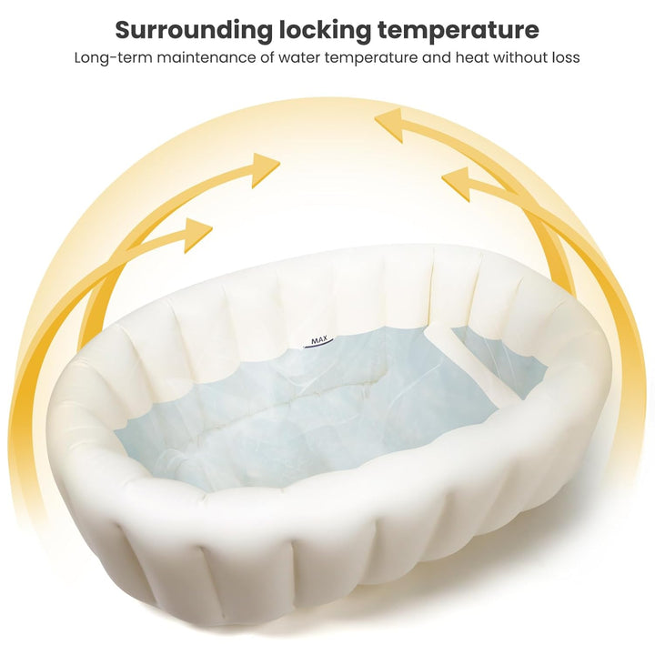 Baby aufblasbare Badewanne, Kleinkind Bad faltbare Baby-Badewanne Reise Unterstützung 0-12 Monate fü